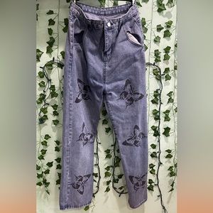 Butterfly Boyfriend Jeans